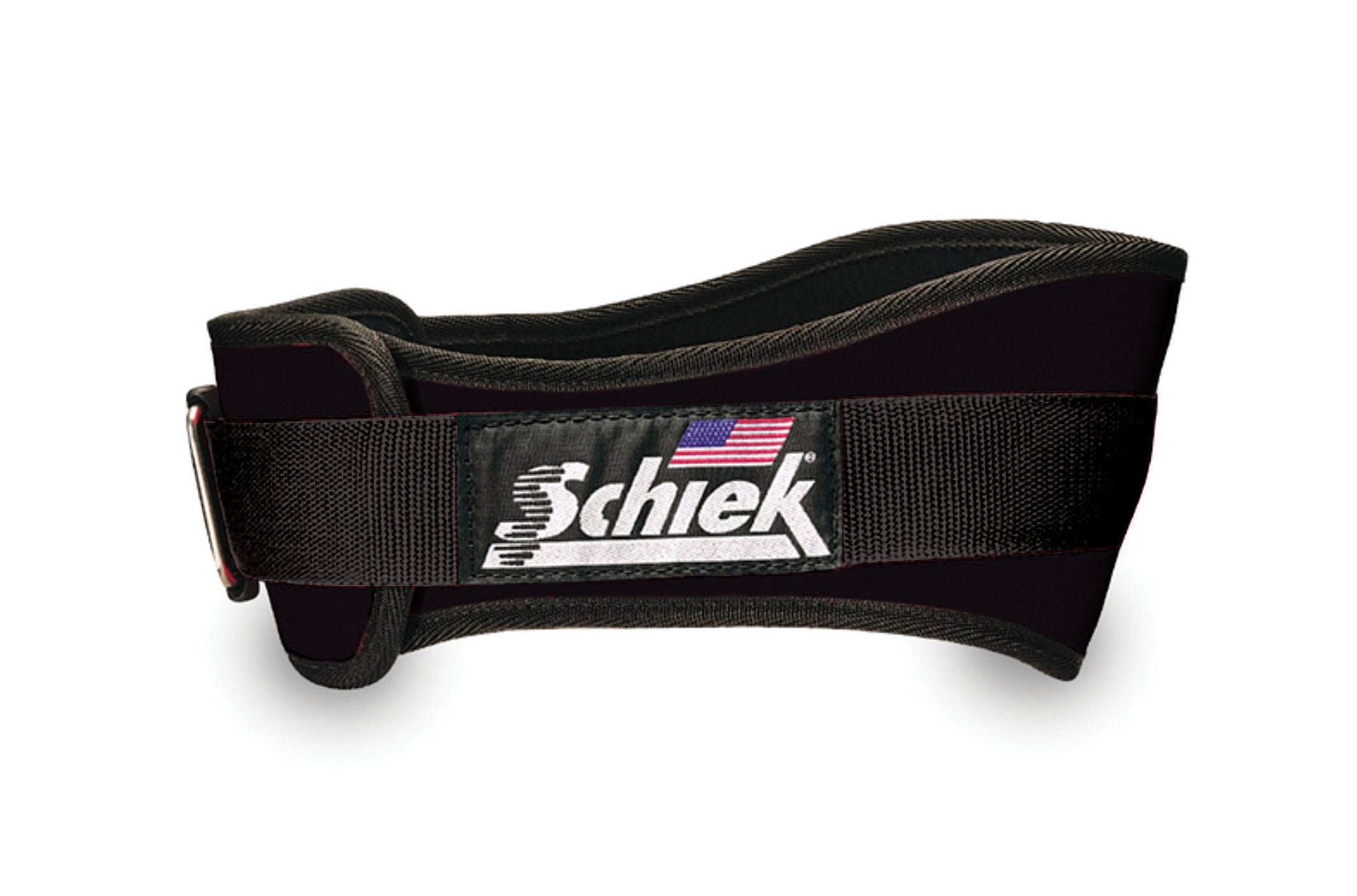 Black Schiek 3004 4.75" Power Nylon Belt <black>